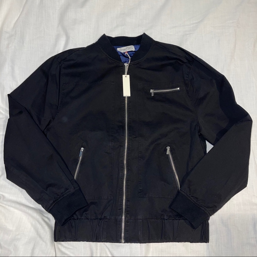 Sovereign code black bomber jacket